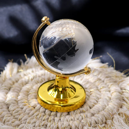 Small Crystal Desk Globe