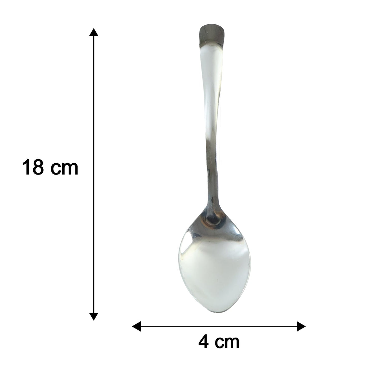 Dessert spoon length and size details