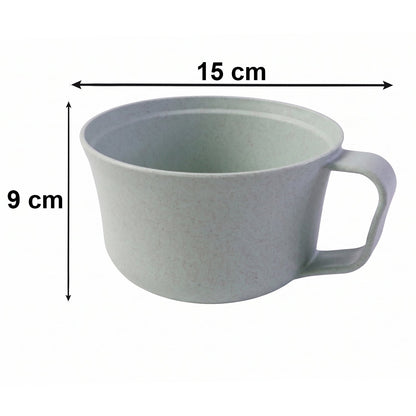 Modern design of wheat straw dinnerware for everyday use
