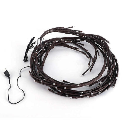 Willow Vine Lights Flexible Enchanted Fairy Lights LED Tree Branch Light Decorative Twinkle Tree Branches for Home Wall Decor