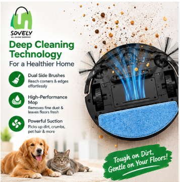 Vacuum Cleaner Sweeping Robot (1 Pc)