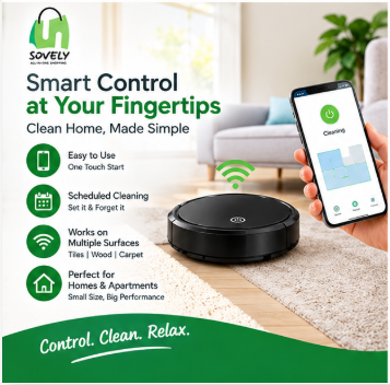 Vacuum Cleaner Sweeping Robot (1 Pc)