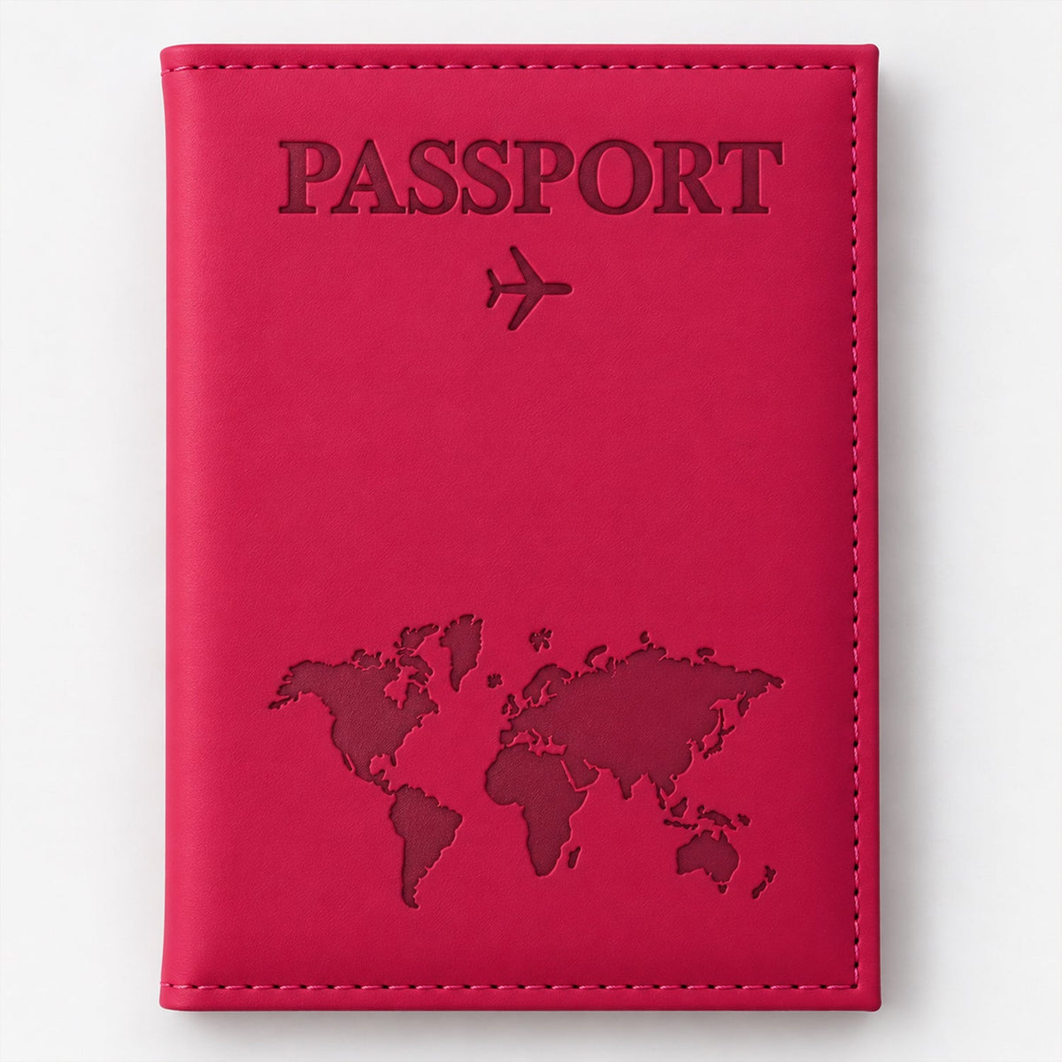 Travel Document Organizer for Passport, Tickets and Cards, Zip Wallet (1 Pc)