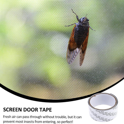 Self-Adhesive Mosquito Net Repair Tape – 2M x 5CM Roll – 1 Pc