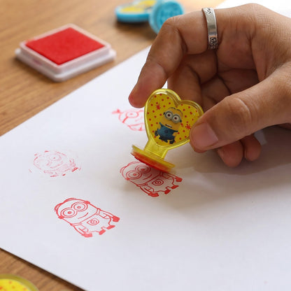 Kids Reward Stamps – Motivational Heart Set (6 Pcs) | Play Mancer