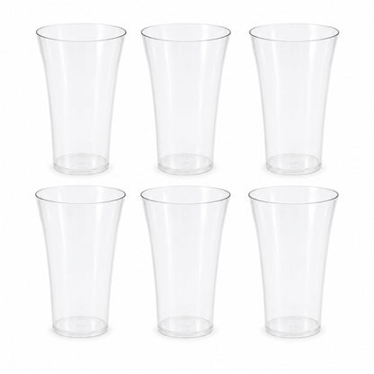 Plastic Juicy Glasses Set – 300ml Unbreakable | Serve Stellar