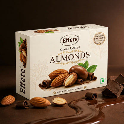 Premium Effete choco coated almonds chocolate 32 gm box