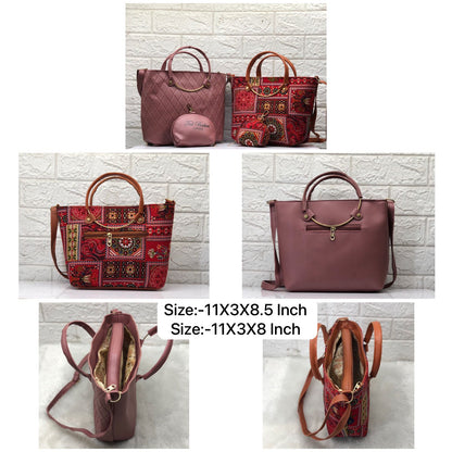 Combo of 4 Sling Bags For Women And Girls