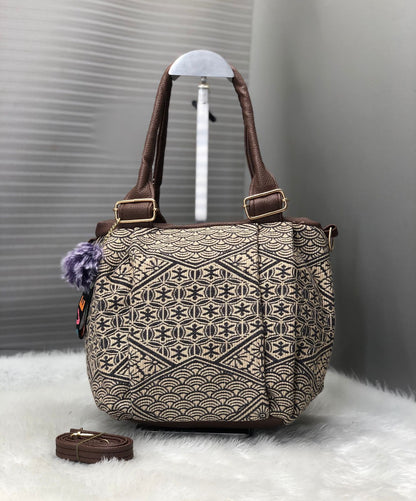 Jacquard Cloth Bag For Women And Girls