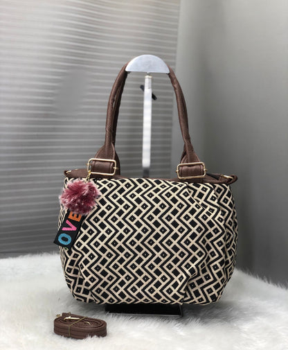 Jacquard Cloth Bag For Women And Girls