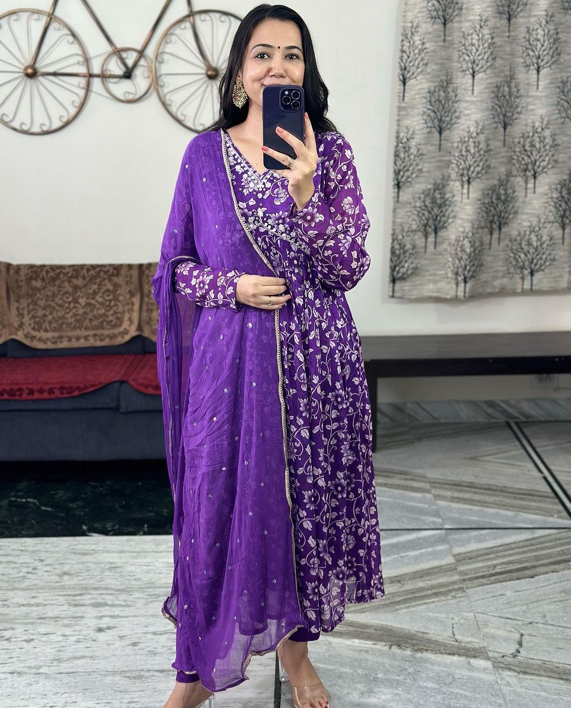 Affordable Cotton Jaipuri Printed Kurtis