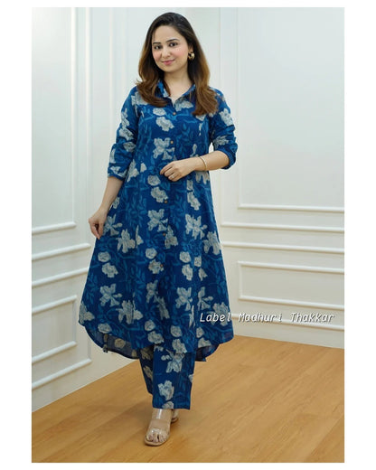 COTTON CO-ORD SET UP-N-DOWN