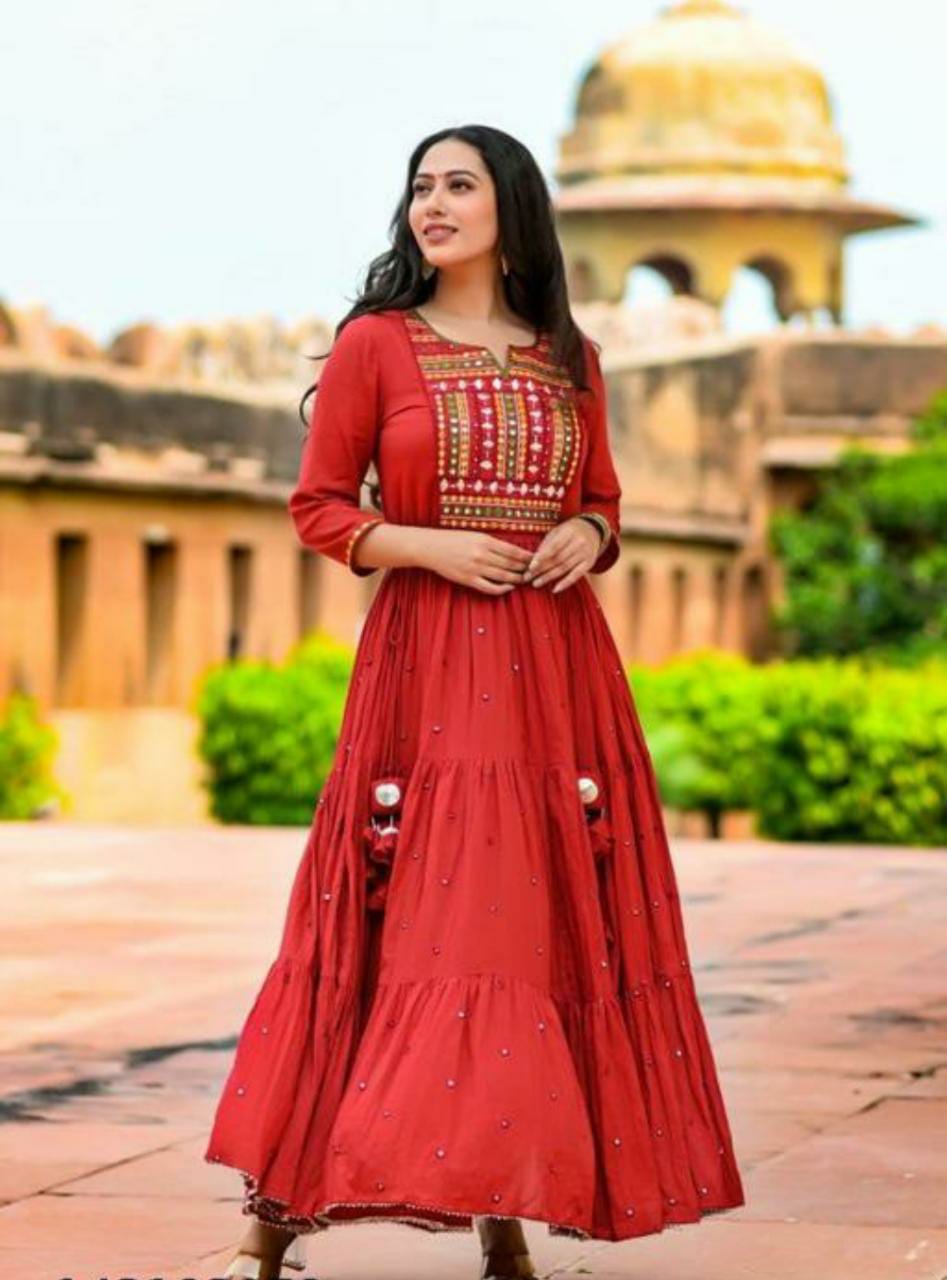 Kurti with full flair
