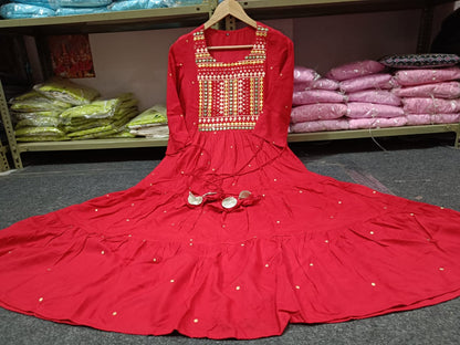 Kurti with full flair