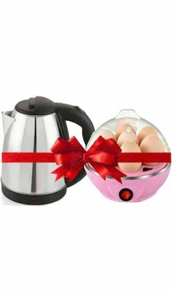 Combo of Scarlett kettle and Egg Boiler