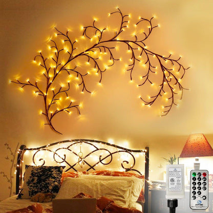 Willow Vine Lights Flexible Enchanted Fairy Lights LED Tree Branch Light Decorative Twinkle Tree Branches for Home Wall Decor