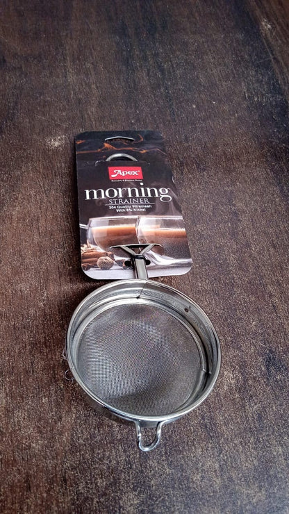 Apex Morning Stainless Steel Tea and Coffee Strainer