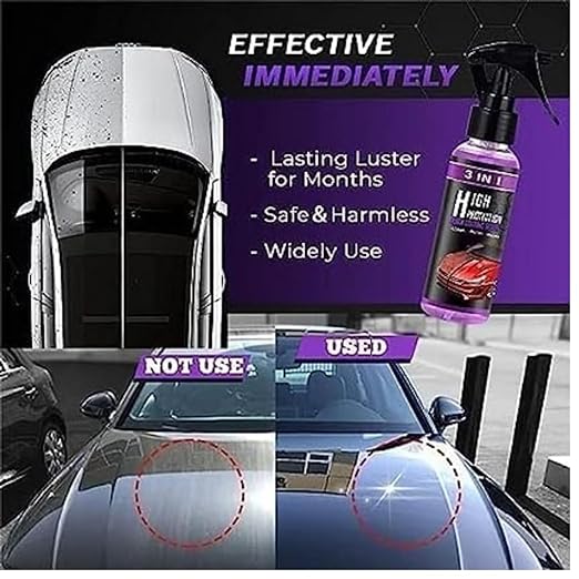 3 in 1 High Protection Quick Car Coating Spray (Buy 1 Get 1 Free)