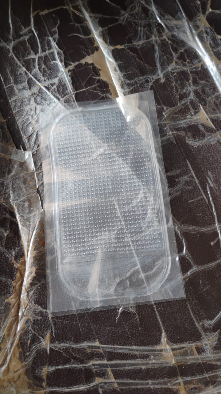 Large Transparent Anti-Slip Dashboard Mat for Car (1 Pc)