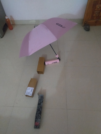 Folding Portable Umbrella with Bottle Cover for UV Protection & Rain Umbrella Mini Travel