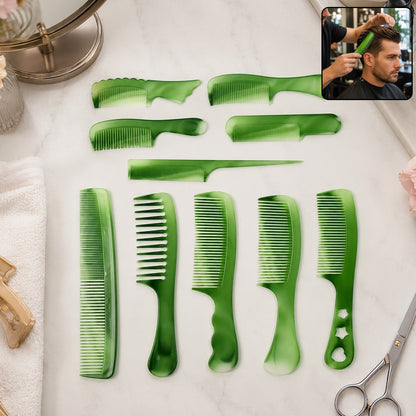 Salon Multipurpose Hair Comb 10 Pc Set Styling Grooming Professional Use