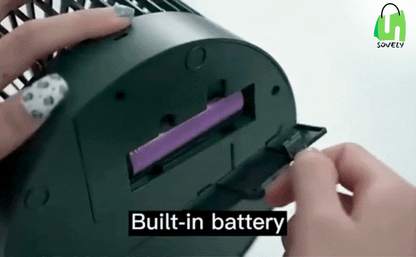 Powerful Rechargeable High Speed Table Desk Fan