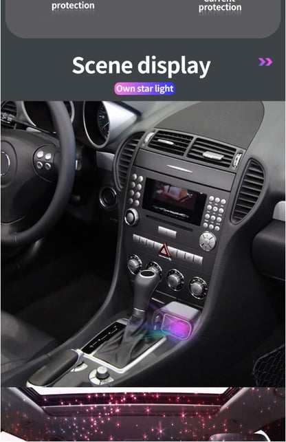 4 in 1 Super Fast  120W  Car Phone Charger | 180° Adjustable Type C & iPhone Car Adapter |Retractable Cable and 2 USB Ports
