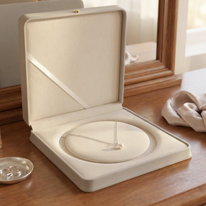 Portable and compact jewelry gift box for travel and gifting