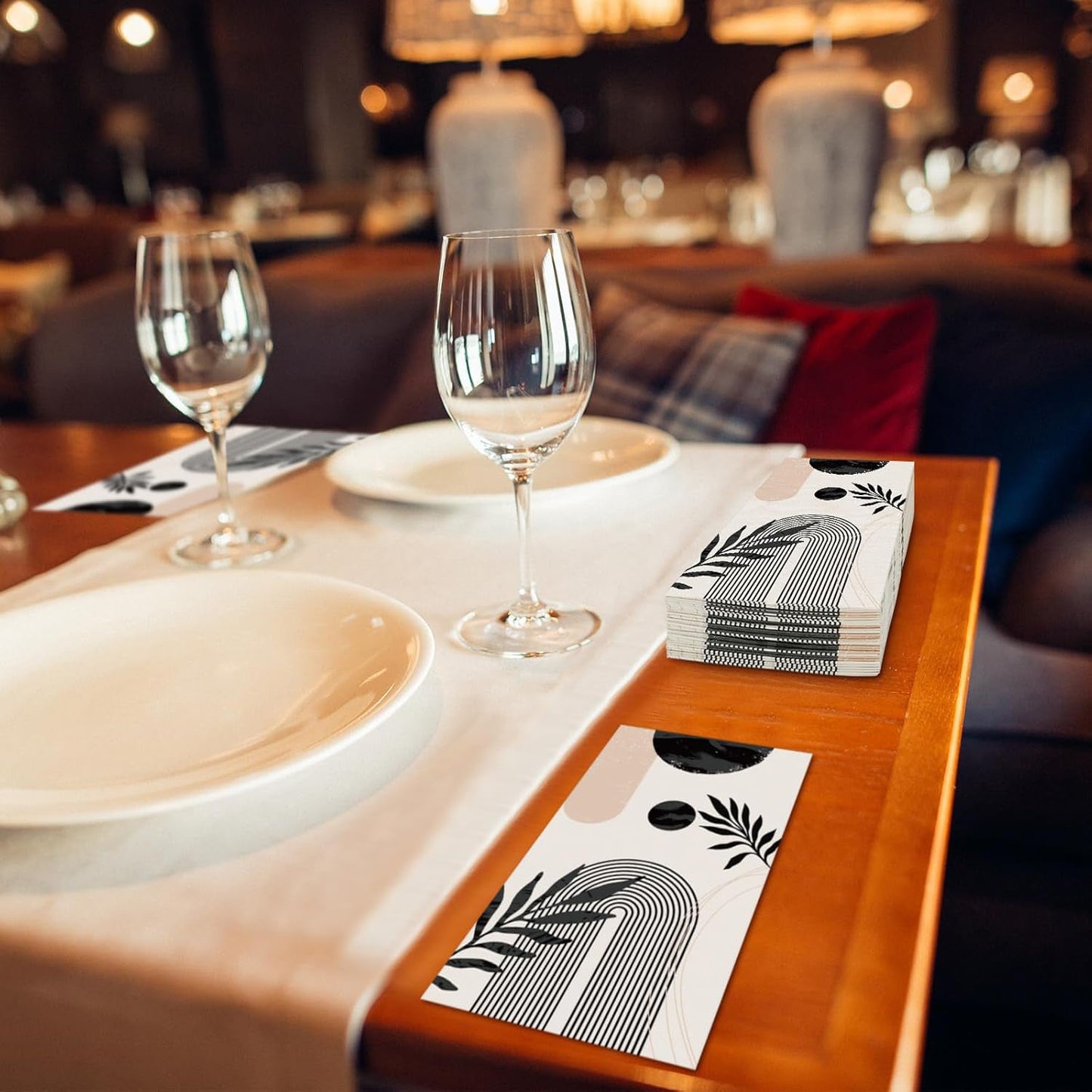 Premium Disposable Paper Napkins Approx 100 Pcs