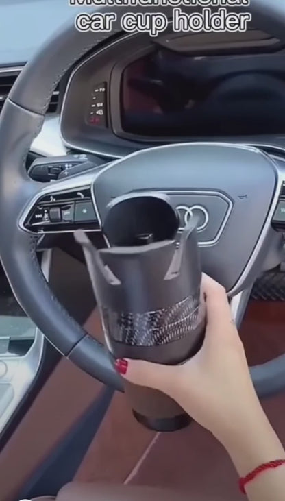 2 in 1 Multifunctional Car Drink Cup Holder Organizer