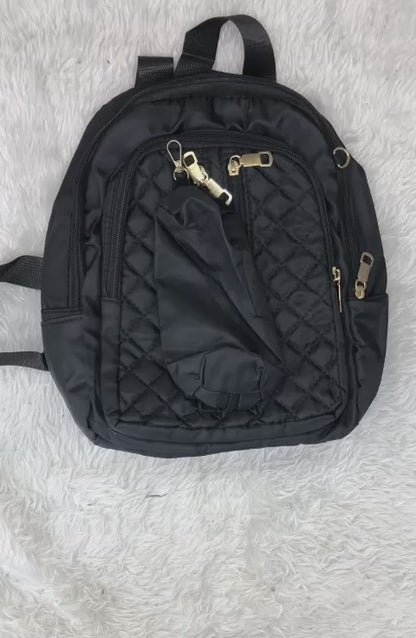 Embroidery Design Backpack For Women And Girls