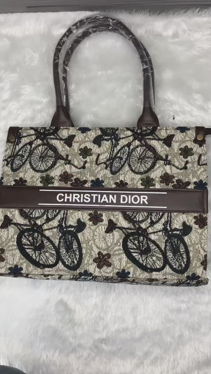 Jacquard Stylish Shoulder Bag For Women And Girls