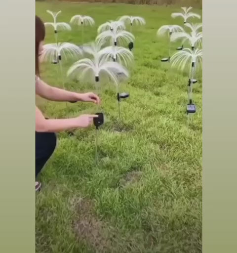 Changing Solar Waterproof Flower Lights (Multi Packs)