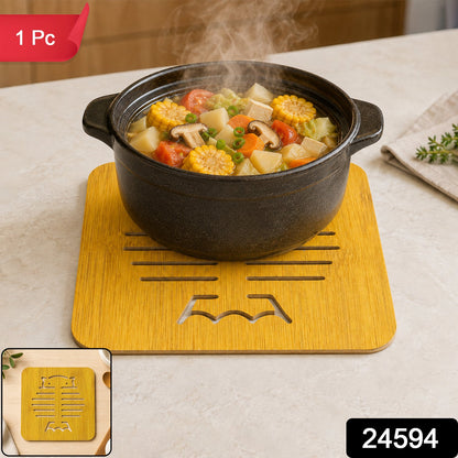 Wooden Hot Pot Trivet