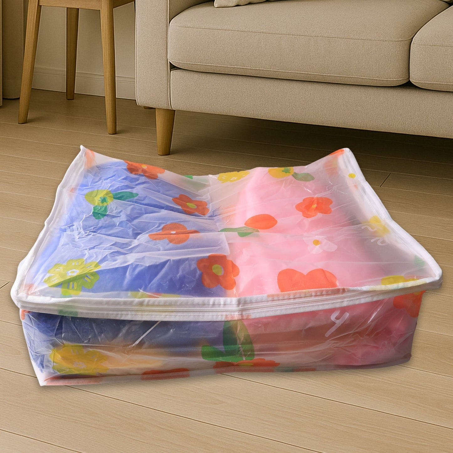 Large Blanket Storage Bag with Zipper – 40x83 cm