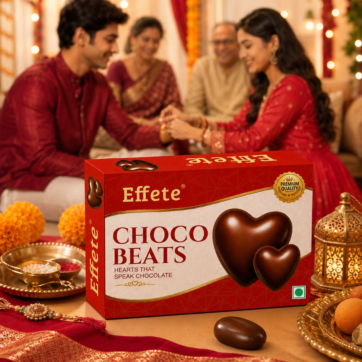 Heart shaped chocolate pack for gifting