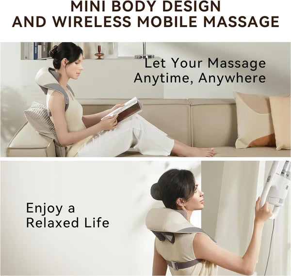 Rechargeable Neck And Shoulder Massager