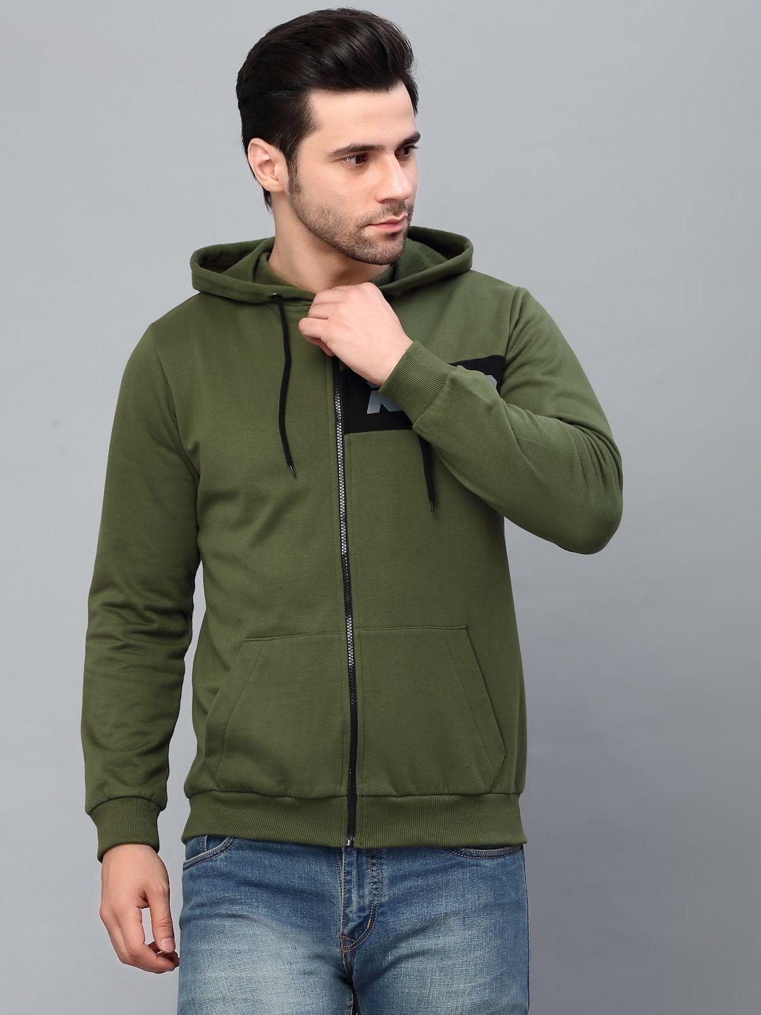 Rigo Fleece Full Sleeves Printed Jacket