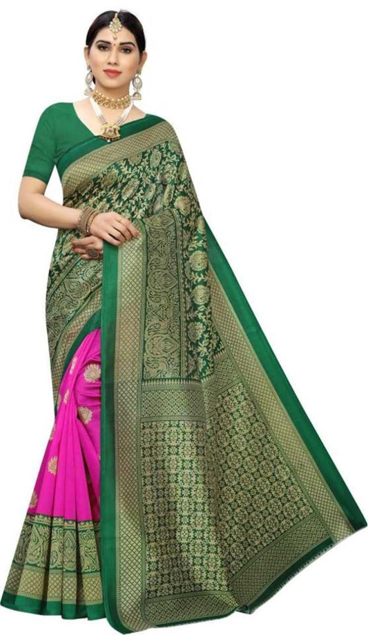 Stunning  Printed Art Silk Sarees