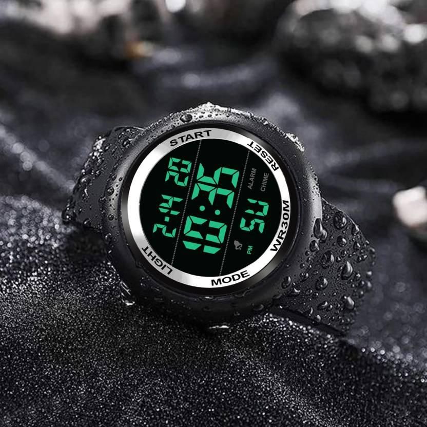 Unisex  Waterproof Gym Fitness Freak Sports Causal Digital Watch (J2029)