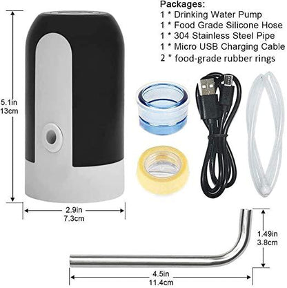 Water Dispenser, Bottle Jug Pump USB Charging Universal Automatic Drinking Water