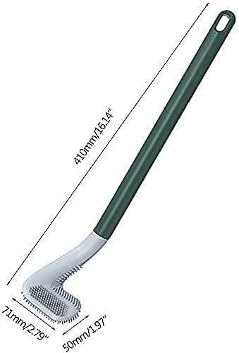 Premium Quality Toilet Brush- Wall-Mounted Long-Handled Golf Head - Buy 1 Get 1