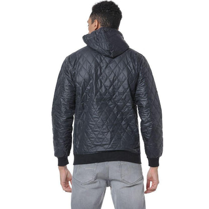 Campus Sutra Cotton Blend Solid Full Sleeves Regular Fit Jacket