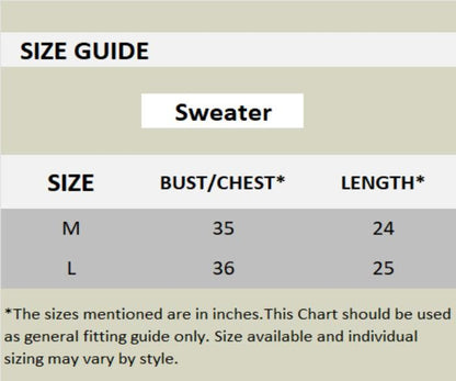 Women's Solid Winterwear Woolen Sweater
