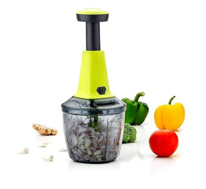 Food Chopper - Hand-Press Vegetable Chopper