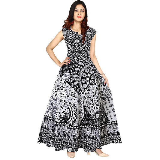 Beautiful Cotton Jaipuri Printed Kurti