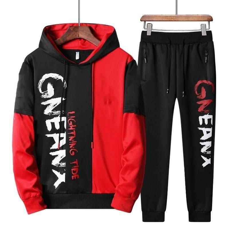 Lycra Printed Full Sleeves Regular Fit Mens Track Suit