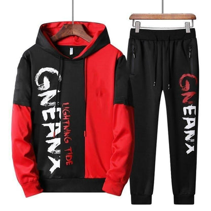 Lycra Printed Full Sleeves Regular Fit Mens Track Suit