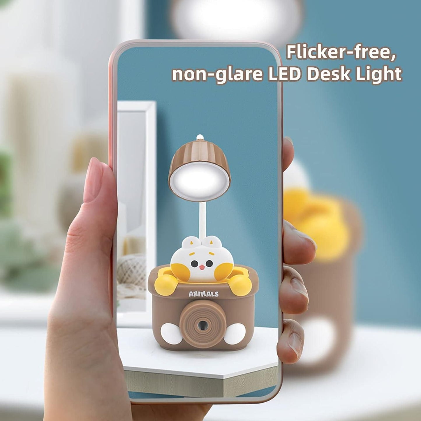 Rechargeable Desk Lamp for Kids Room