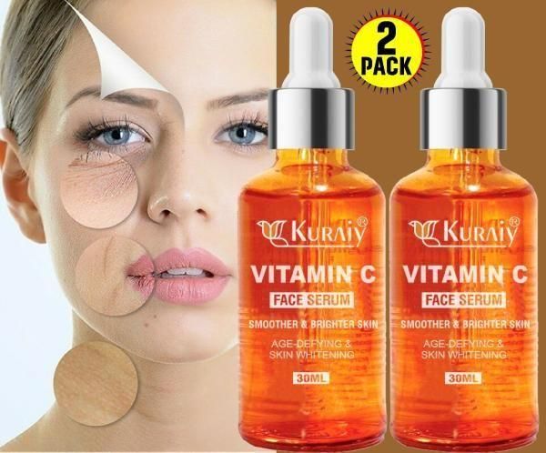 KURAIY 100% Organic Vitamin C Face Serum